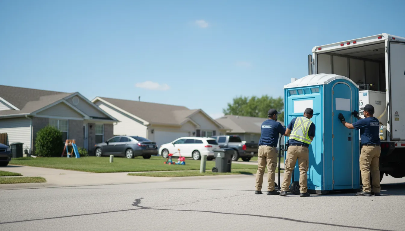 Standard Porta Potty Rentals in Kenney, IL near me